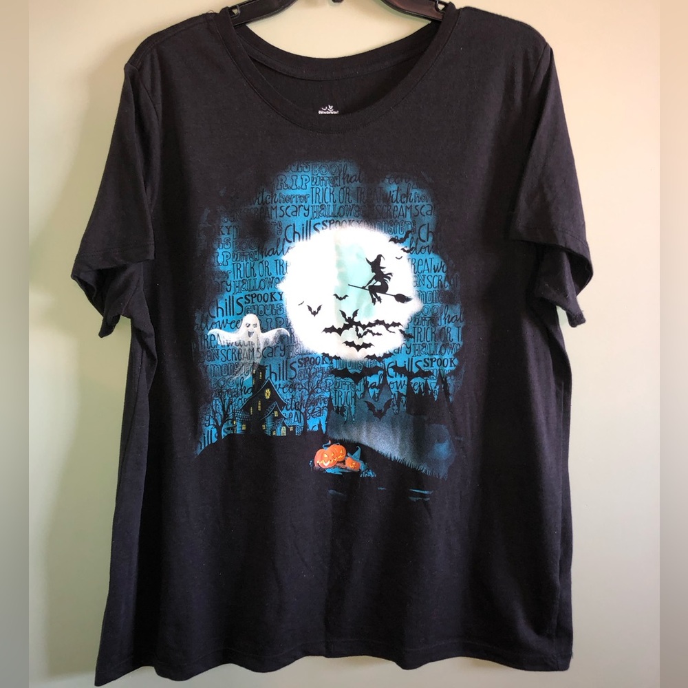 Black Halloween T-shirt